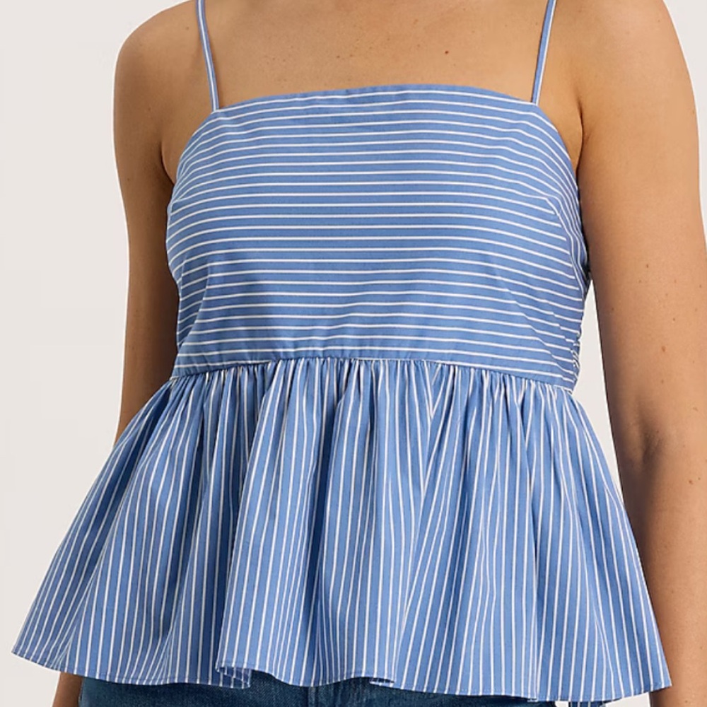 Express Peplum Top NWT.  Size L